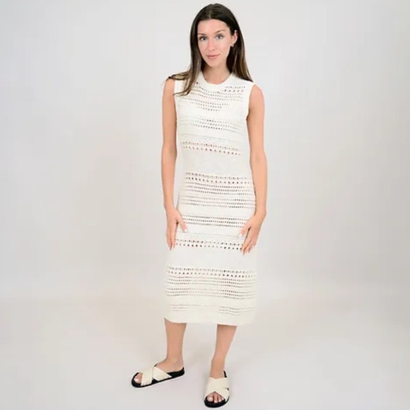 NWT RD Style Crochet Knit Midi Dress XS - Picture 3 of 9